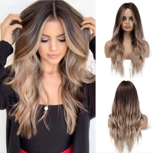 24 Inches Long Curly Synthetic Hair Wig